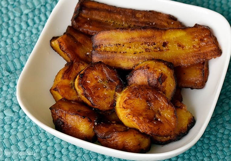 how do you reheat fried plantains