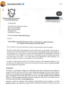 Joro Olumofin takes legal action against Tunde Ednut for 'cyberstalking