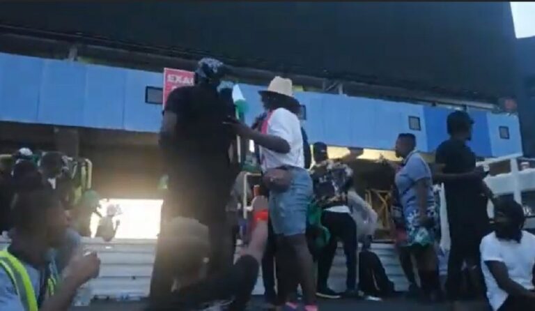 Watch moment soldiers started shooting protesters at Lekki Toll Gate ...