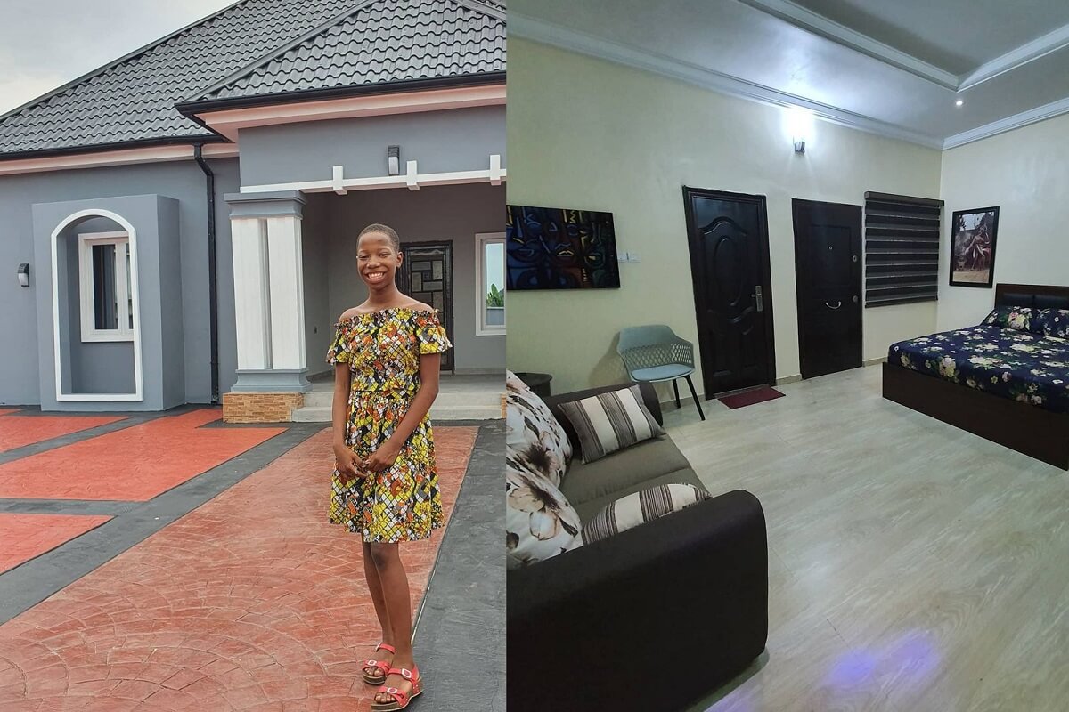 Comedian Emmanuella unveils new house she built for her mother - DNB