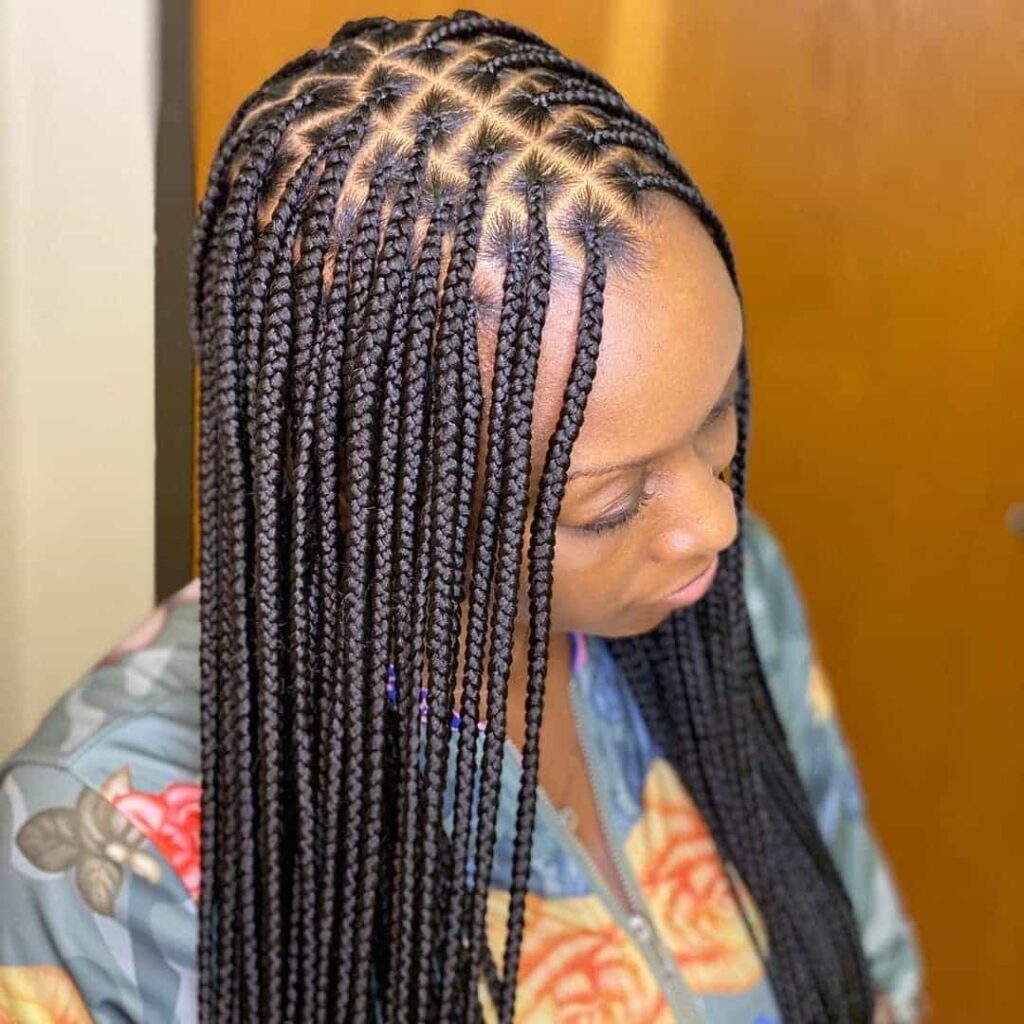 10 beautiful Ghana weaving hairstyles for Nigerian women - DNB Stories