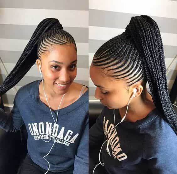 10 beautiful Ghana weaving hairstyles for Nigerian women - DNB Stories  Africa