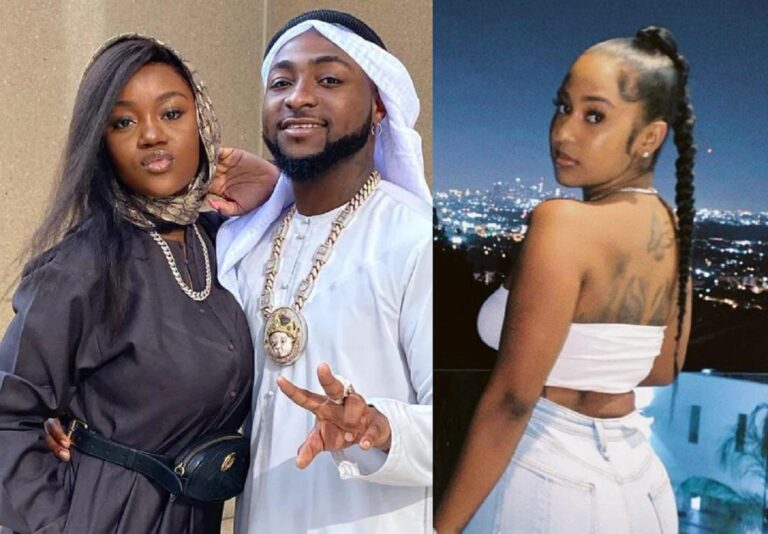 Kissing photos of Davido and his alleged new girlfriend Mya Yafai hit ...