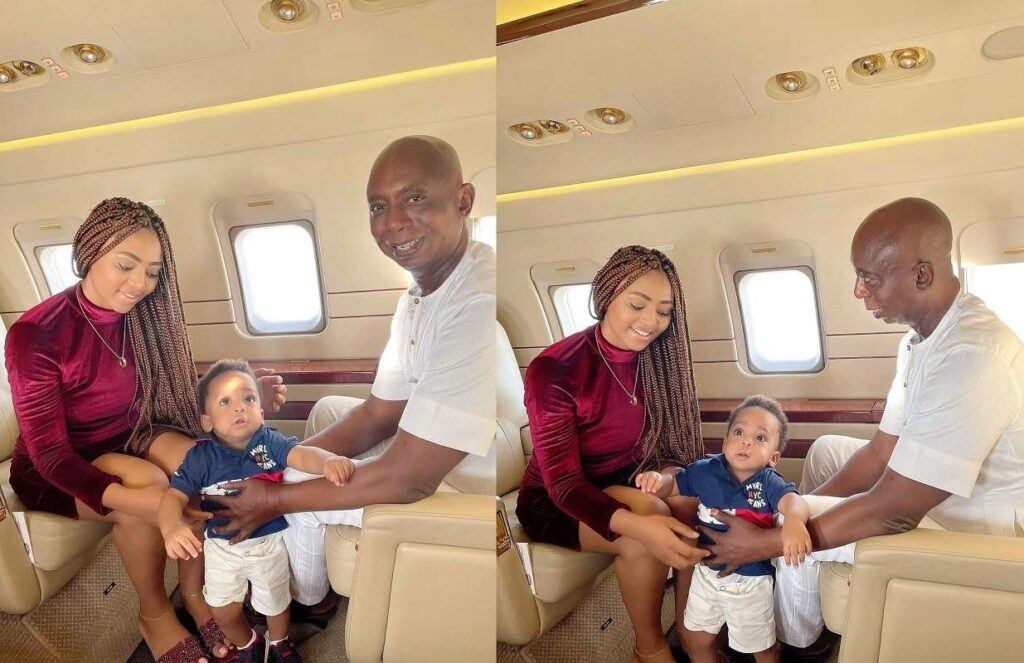 « Je suis obsédée par ses jambes » : Regina Daniels à propos de son mari Ned Nwoko