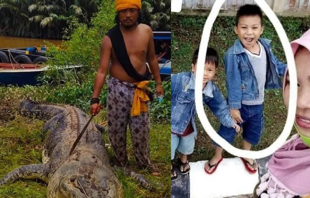 Giant crocodile swallows 8yearold boy whole in Indonesia [Photos