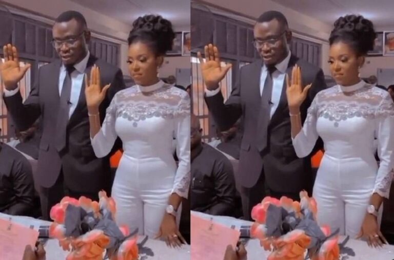 Nollywood Actress Abiola Adebayo Holds Court Wedding With Her Lover Dnb Stories Africa 9581