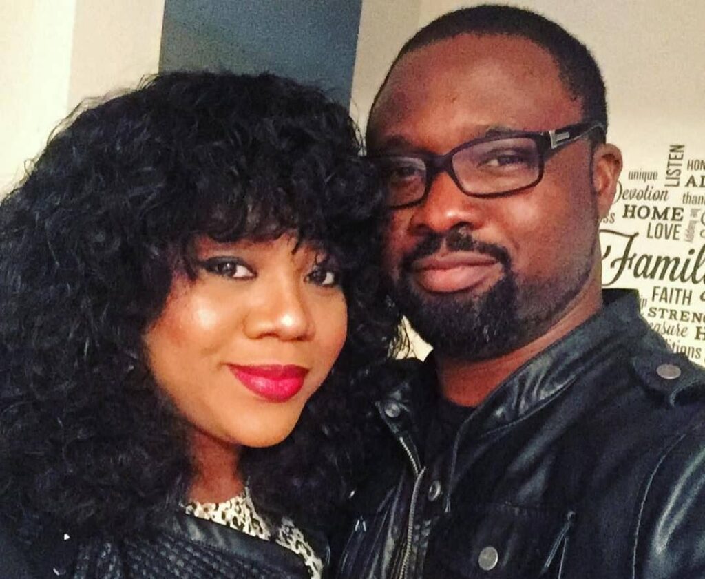 Stella Damasus and Daniel Ademinokan