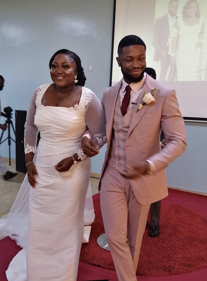 First photos of Stan Nze's wedding to his wife Blessing Jessica Obasi ...