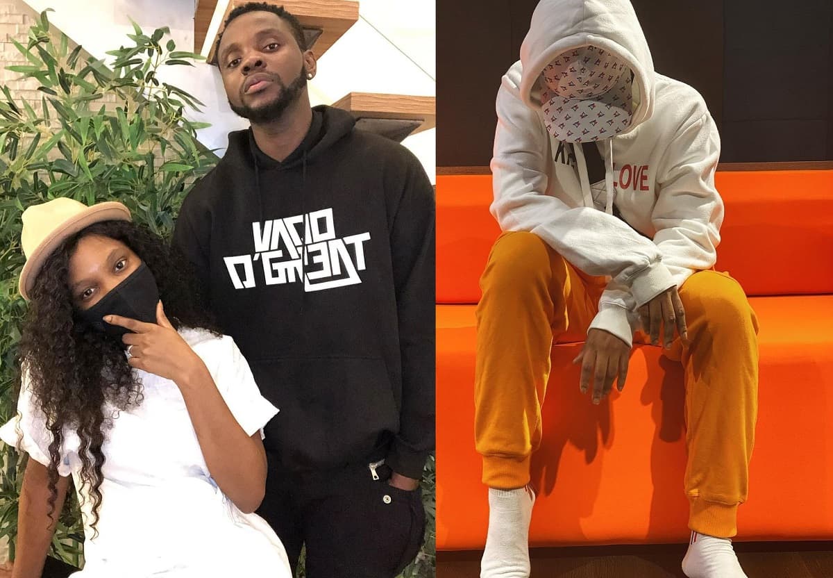 Kizz Daniel and his baby mama, Ovajoja
