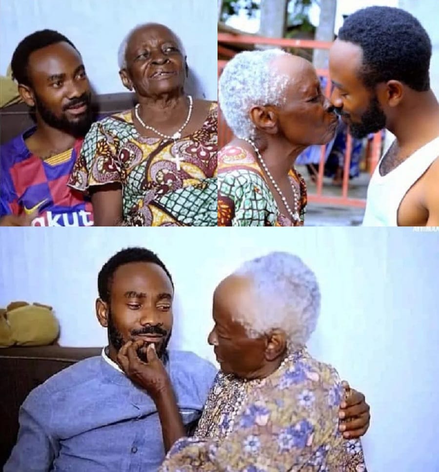 Muima and Thereza: 25-year-old man madly in love with 85-year-old woman -  DNB Stories Africa