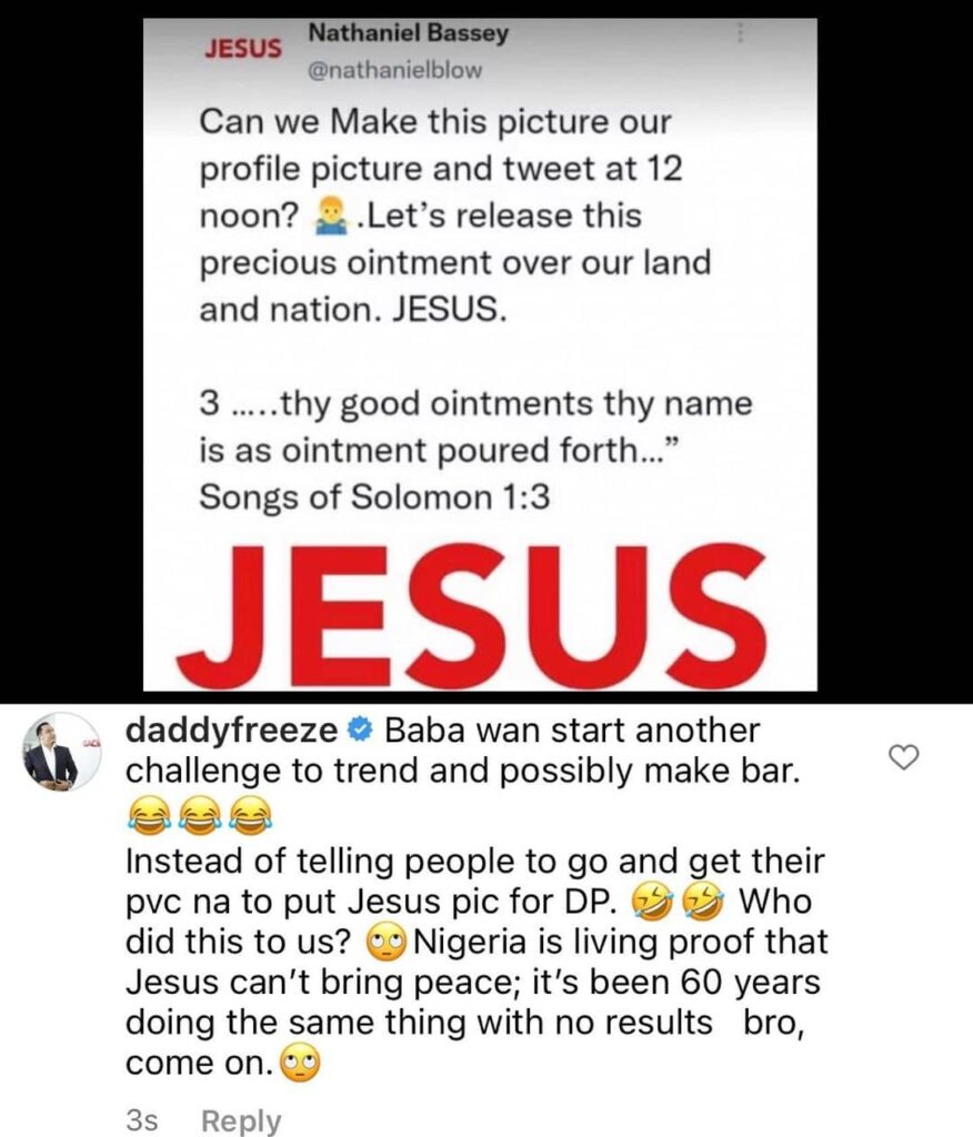 Nathaniel Bassey Makes Nigerians Use Jesus As Their Profile Picture Dnb Stories Africa