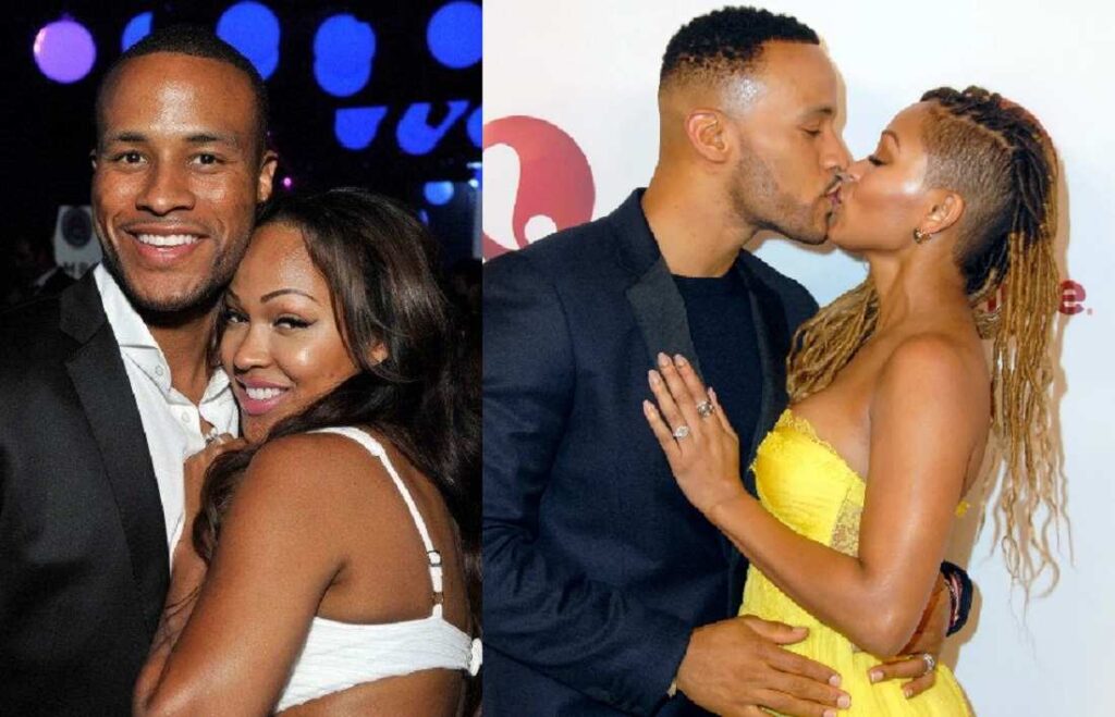 Meagan Good and her ex-husband Devon Franklin.