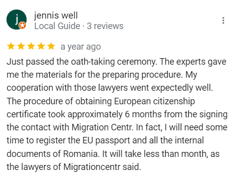  Reviews about Migration Centr company