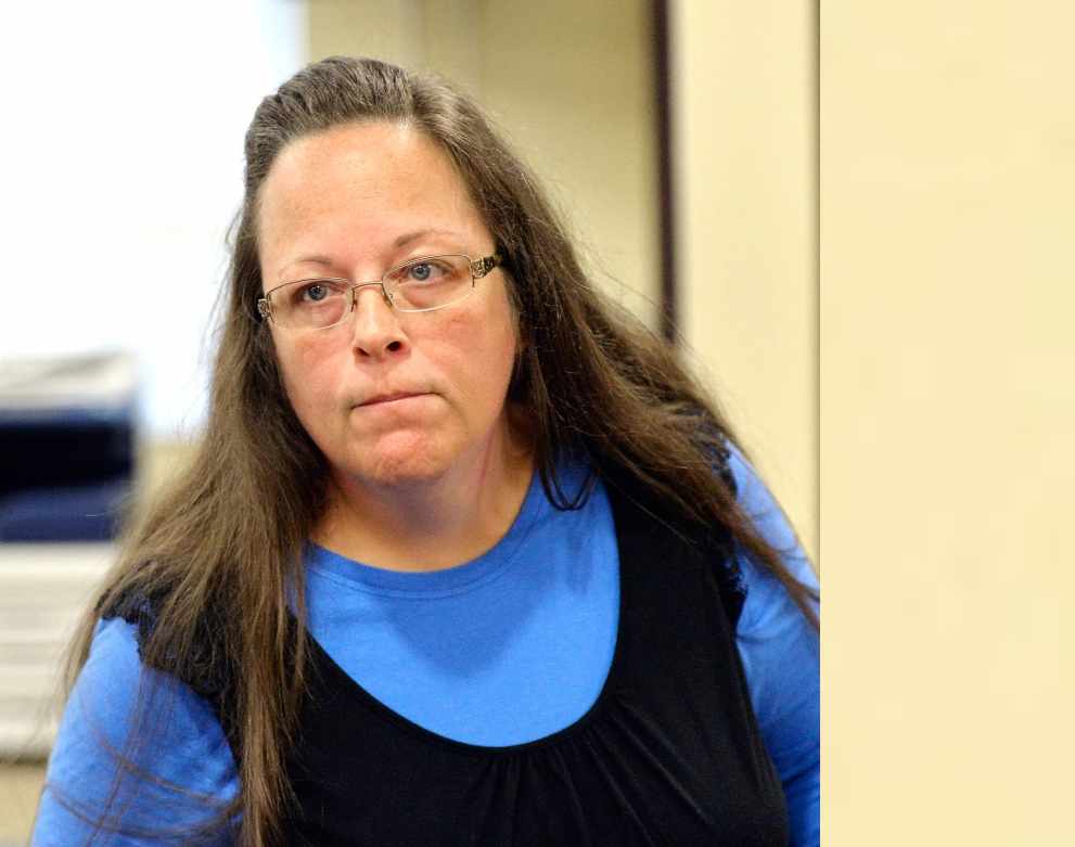 In 2015 Kim Davis was jailed for five days for contempt after refusing a court order to issue marriage licenses to same‑sex couples following Obergefell v. Hodges.
