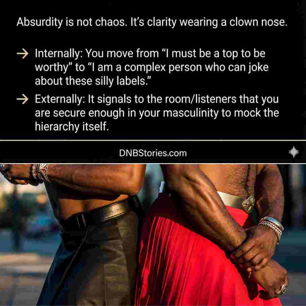 discussions on top bottom roles, role rigidity, gay role anxiety, masculinity policing, bottom shaming, Grindr culture, masc4masc, DL tops,